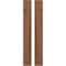 Ekena Millwork Americraft 2-Board (2 Batten) Wood Joined Board-n-Batten Shutters w/ Z-Bar, ARW102BB207X48BTH, PR ARW102BB207X48BTH - alternate 1